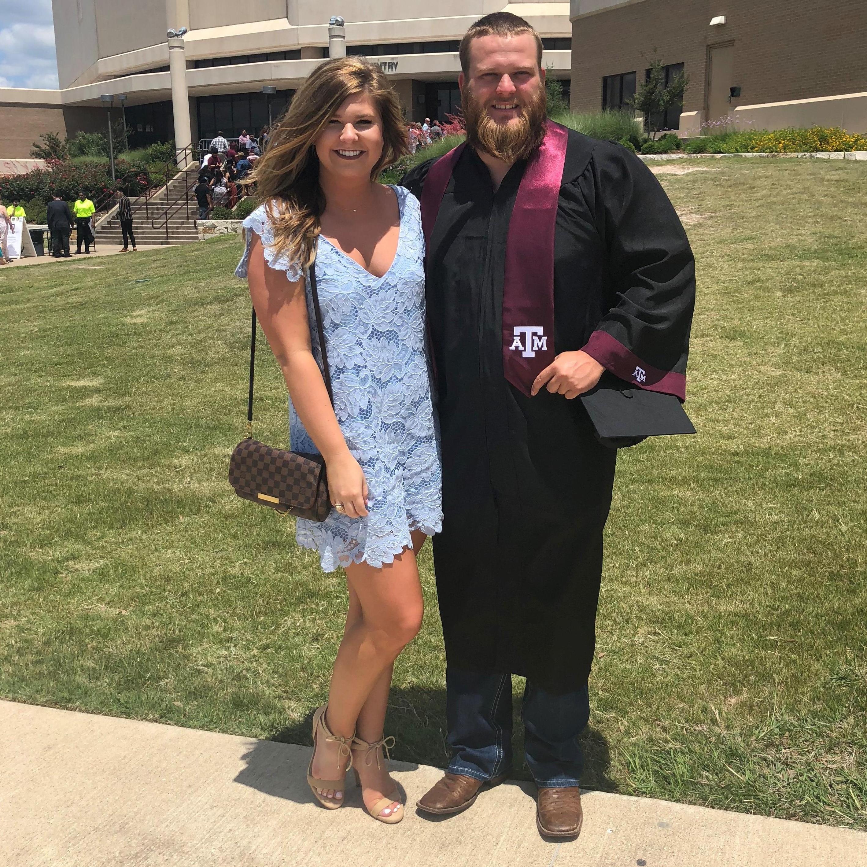 Dakotas Graduation from Texas A&M University! May 2018.