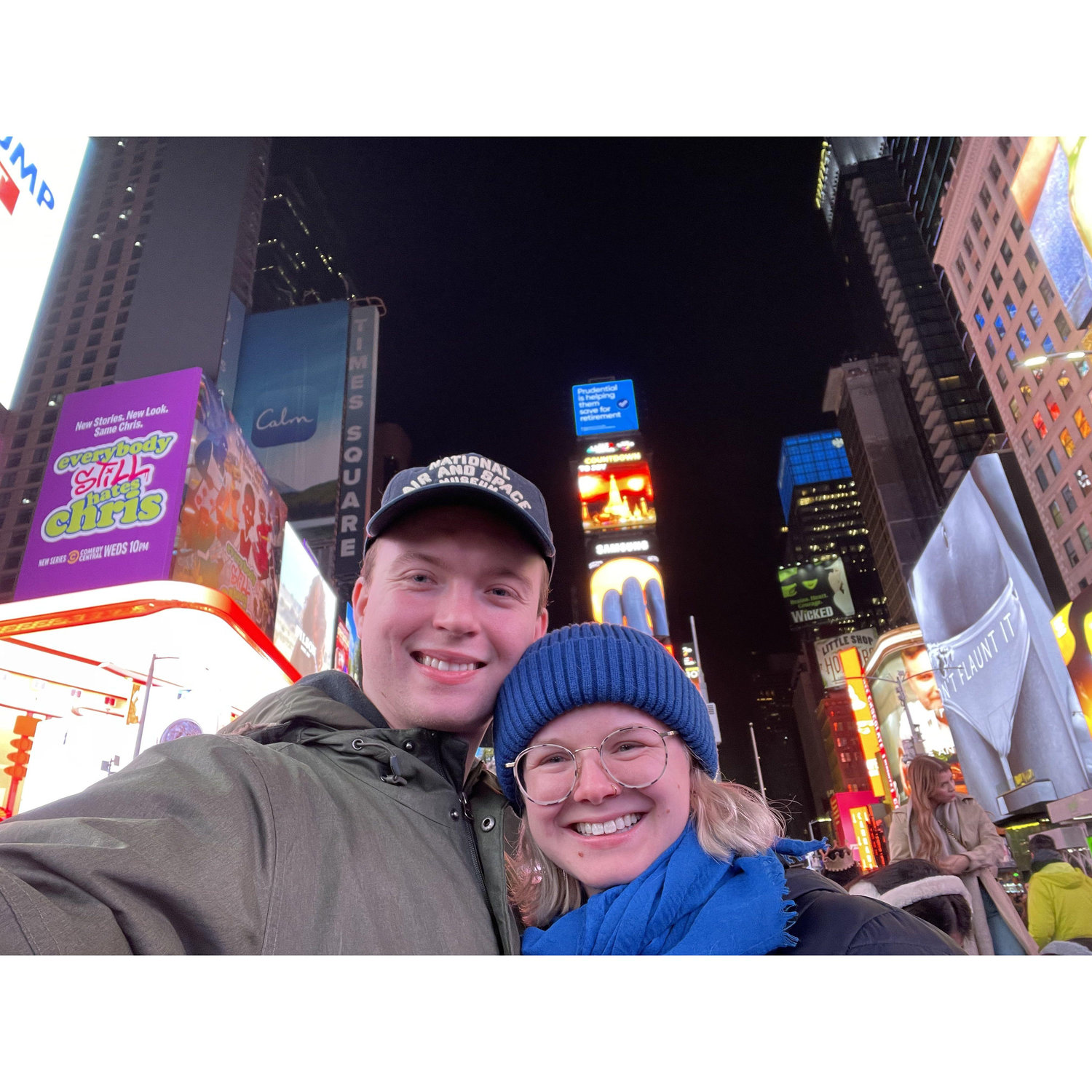 2025: NYC - First big trip together! Walked a lot, ate a lot, saw a lot
