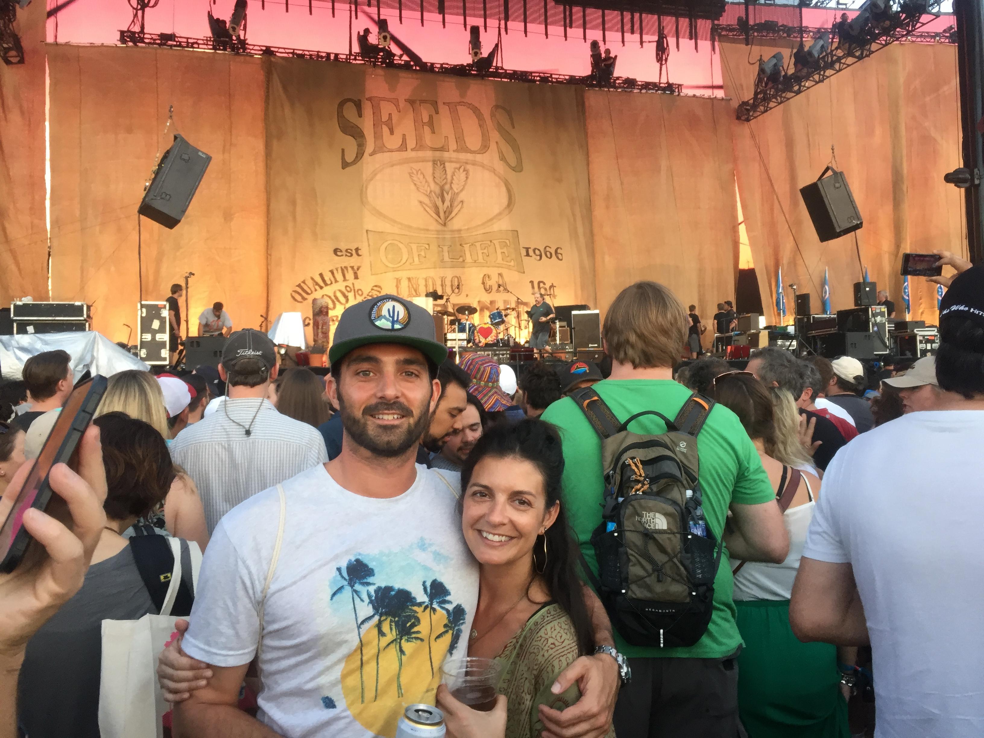 Neil Young from the pit!