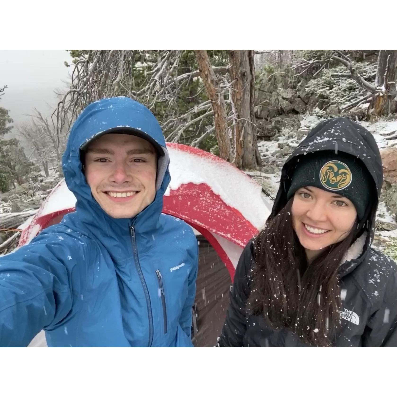 Backpacking trip in Red Feather