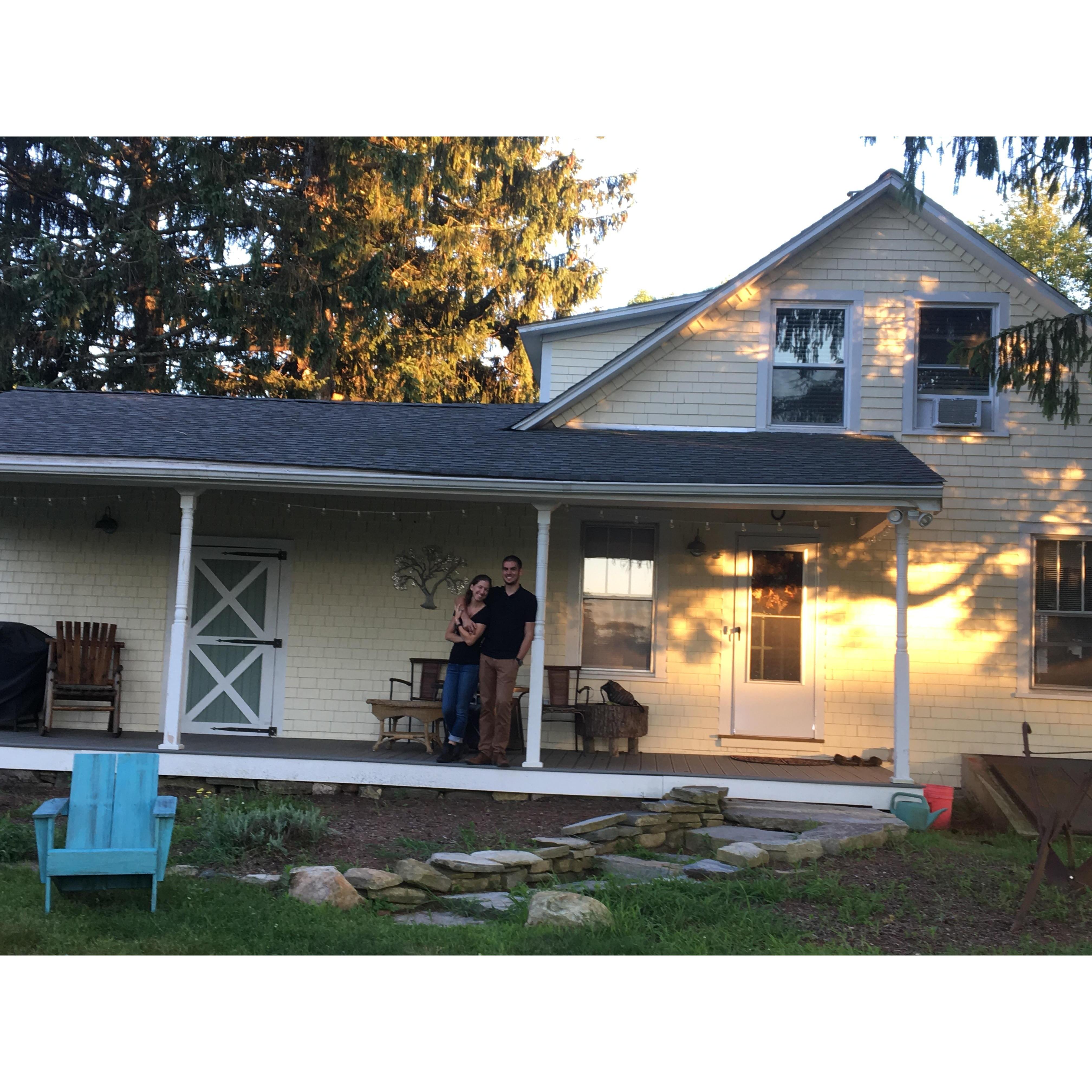 Our first home together - Oakdale, CT: October 2016 - September 2018