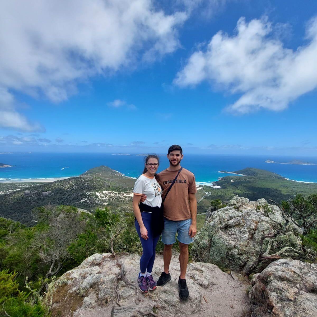 Hiking in Wilsons Prom