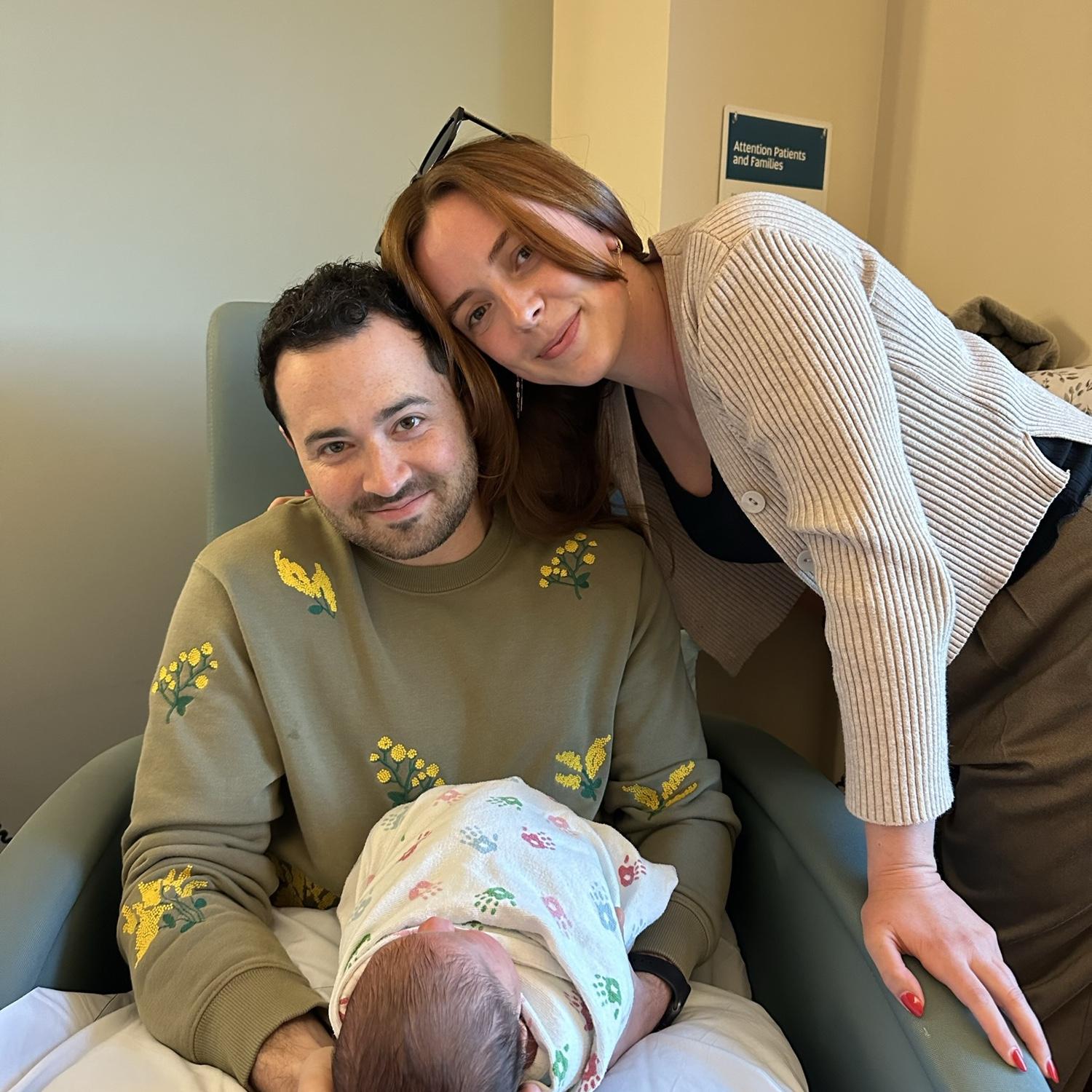 Meeting our nephew, Malakai