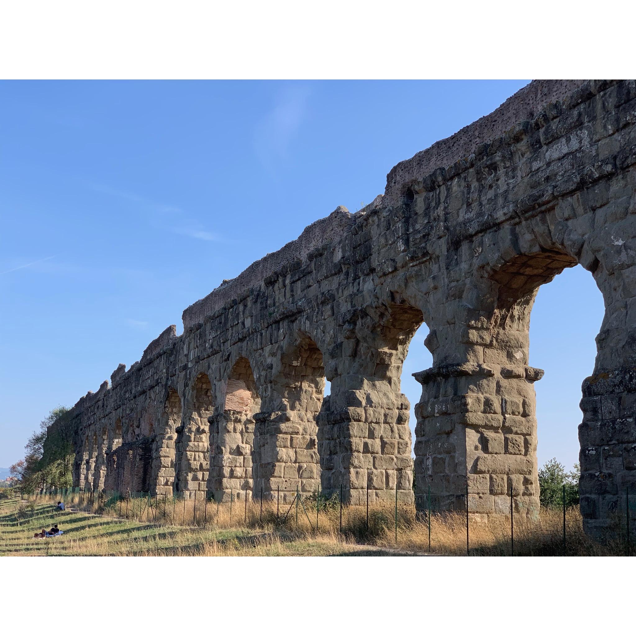 What have the Romans ever done for us? Uh, aqueducts. You know, running water. That's all.