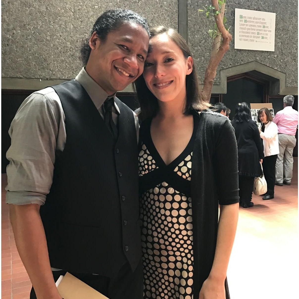 This is one of our favorite pictures. Trudy Israel took this at Alan's service.