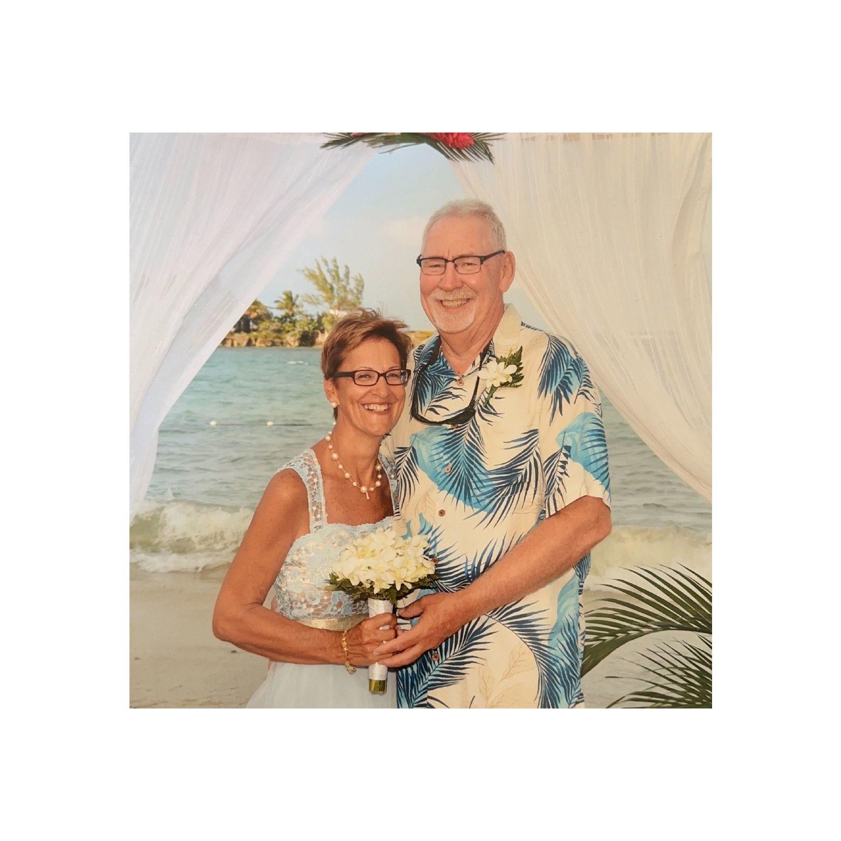 Vow Renewal at 40th Anniversary in Jamaica