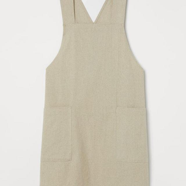Linen-blend Apron
