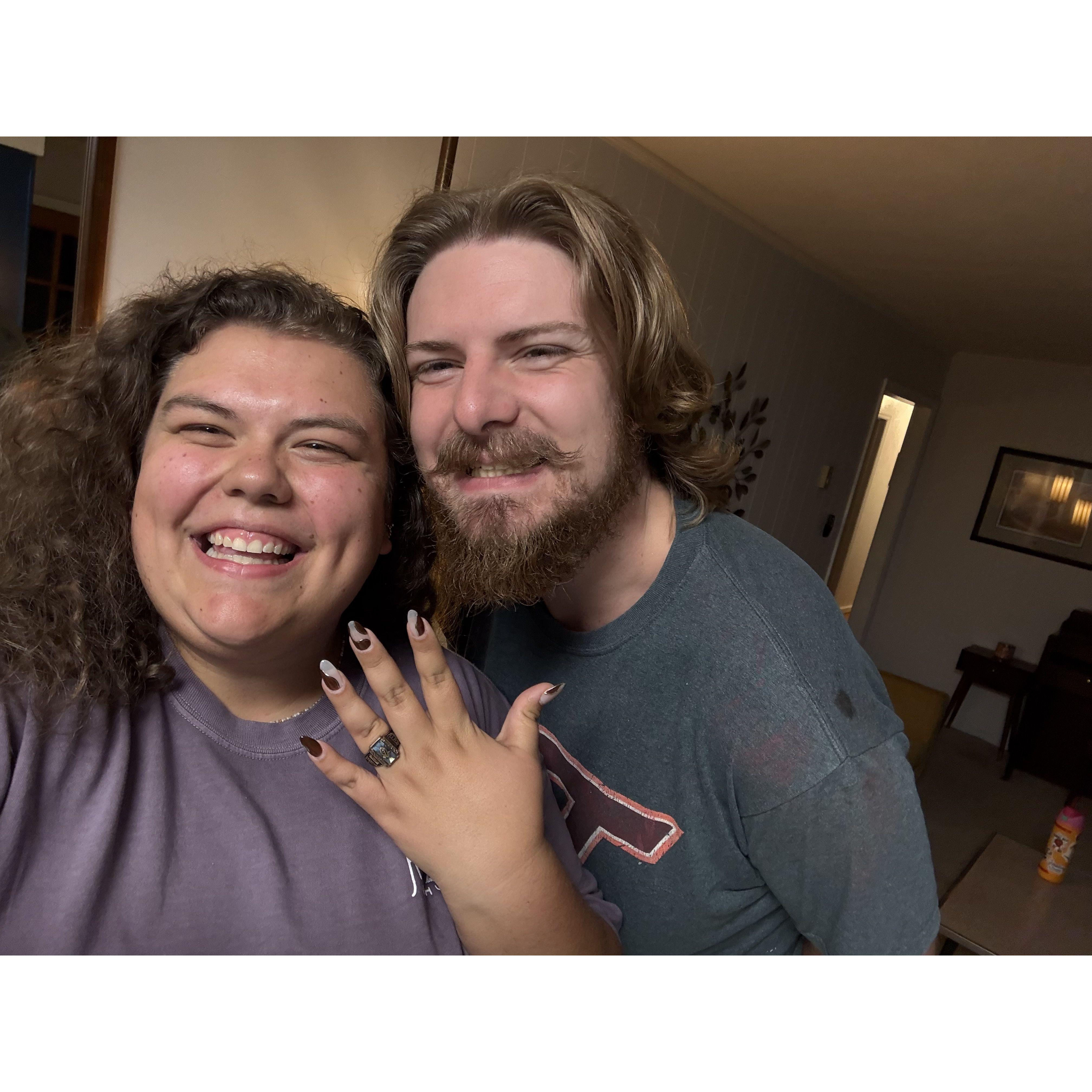 The night Barrett asked Paige to be his wife!