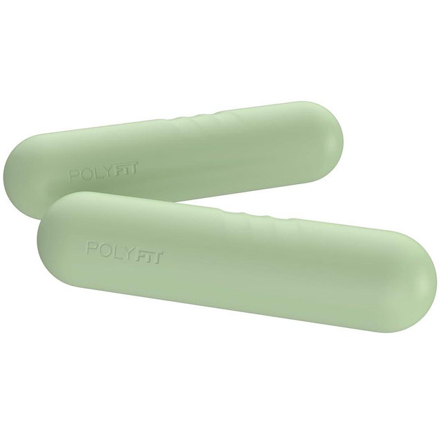 Polyfit Dumbbell Weight Bars for Women - 3.3 LB Each | 6.5 LB Pair - Dumbbell Set for Walking, Yoga, Dance, Barre, Pilates, Cardio, Aerobics