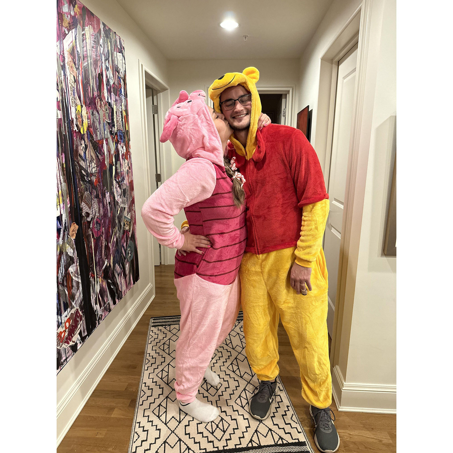 Piglet and Pooh.