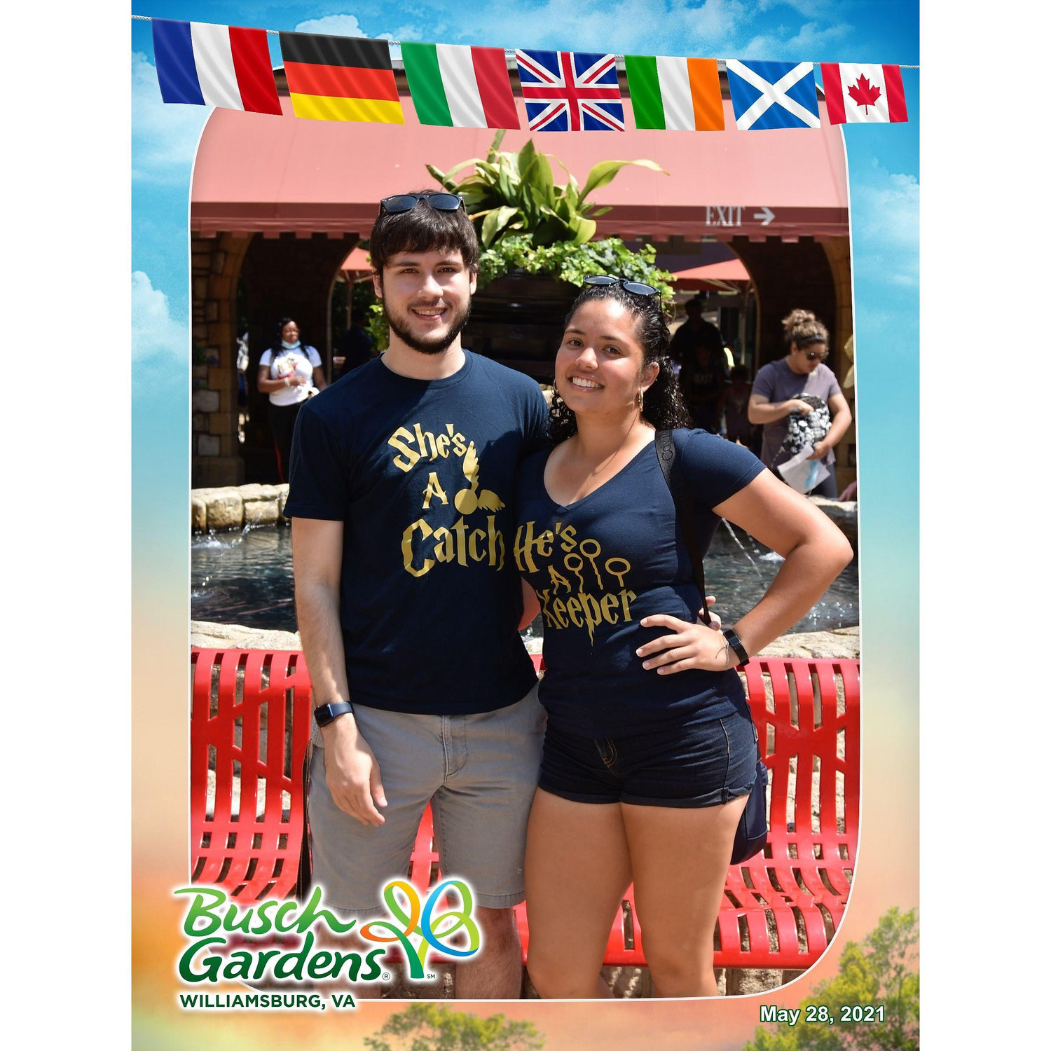 That Busch Gardens love.