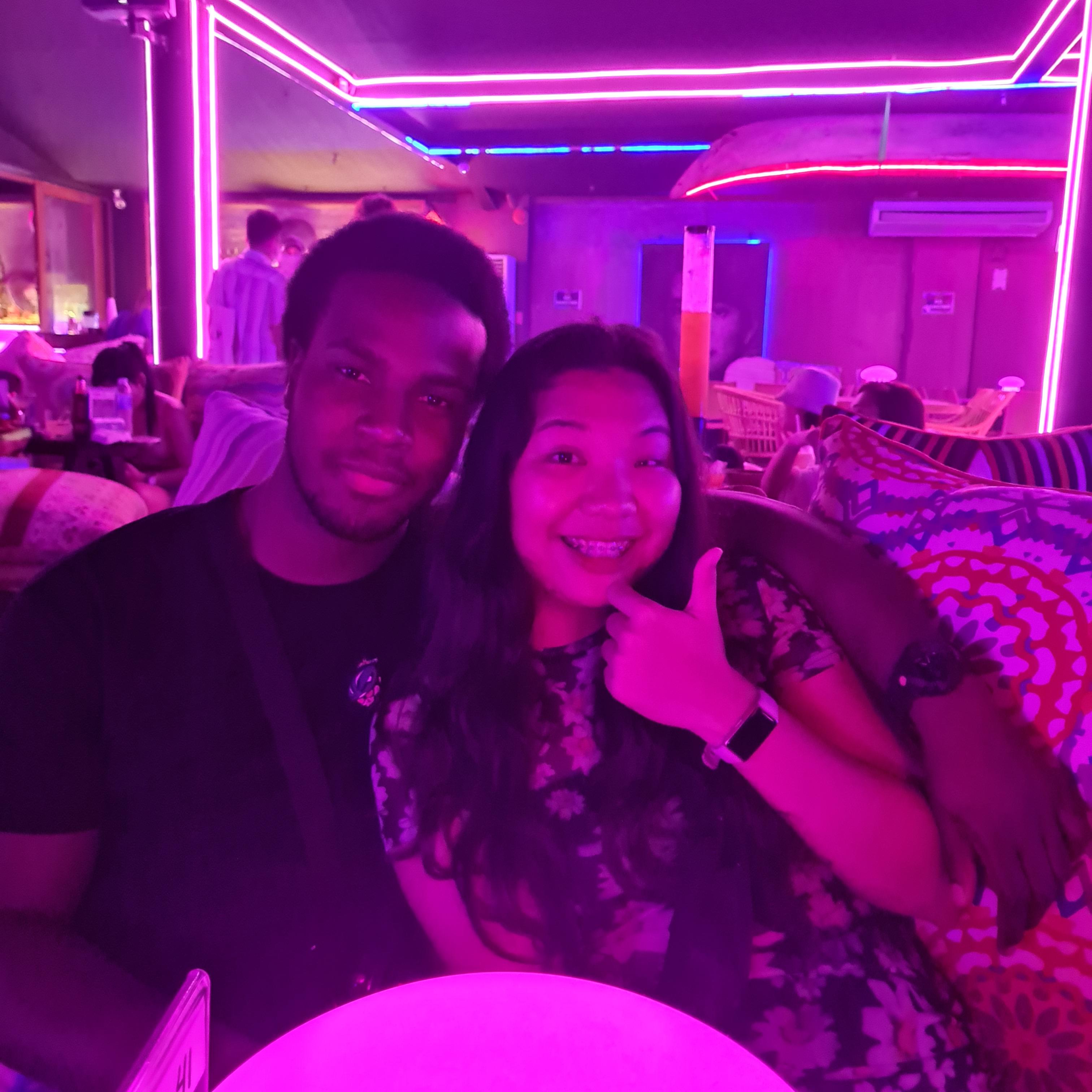 First time night out with friends :D
