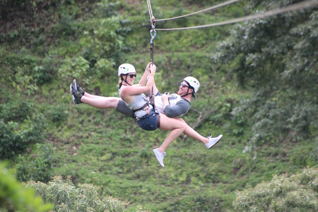 Zip-Lining in Honduras - 2017