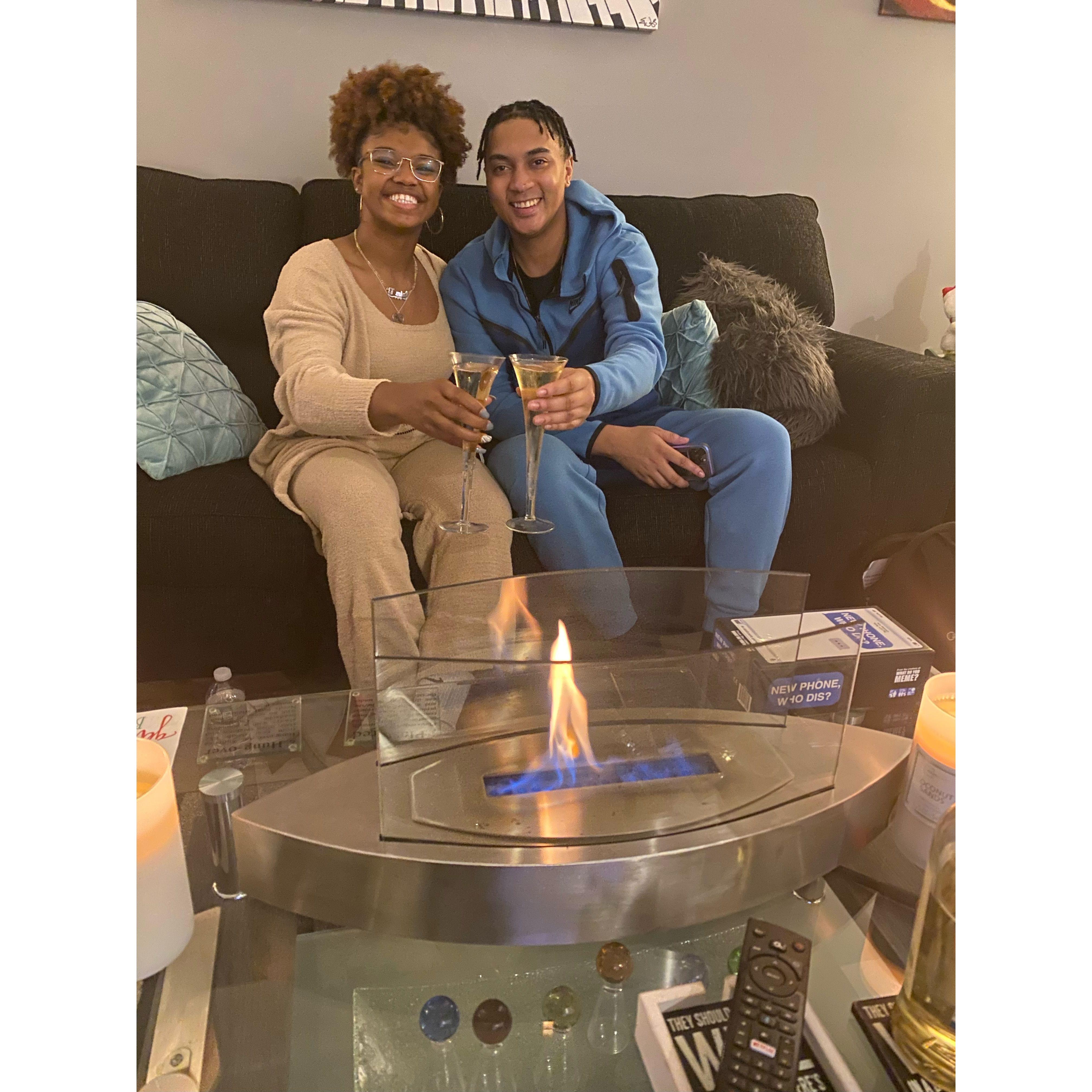 First New Year's Eve Together