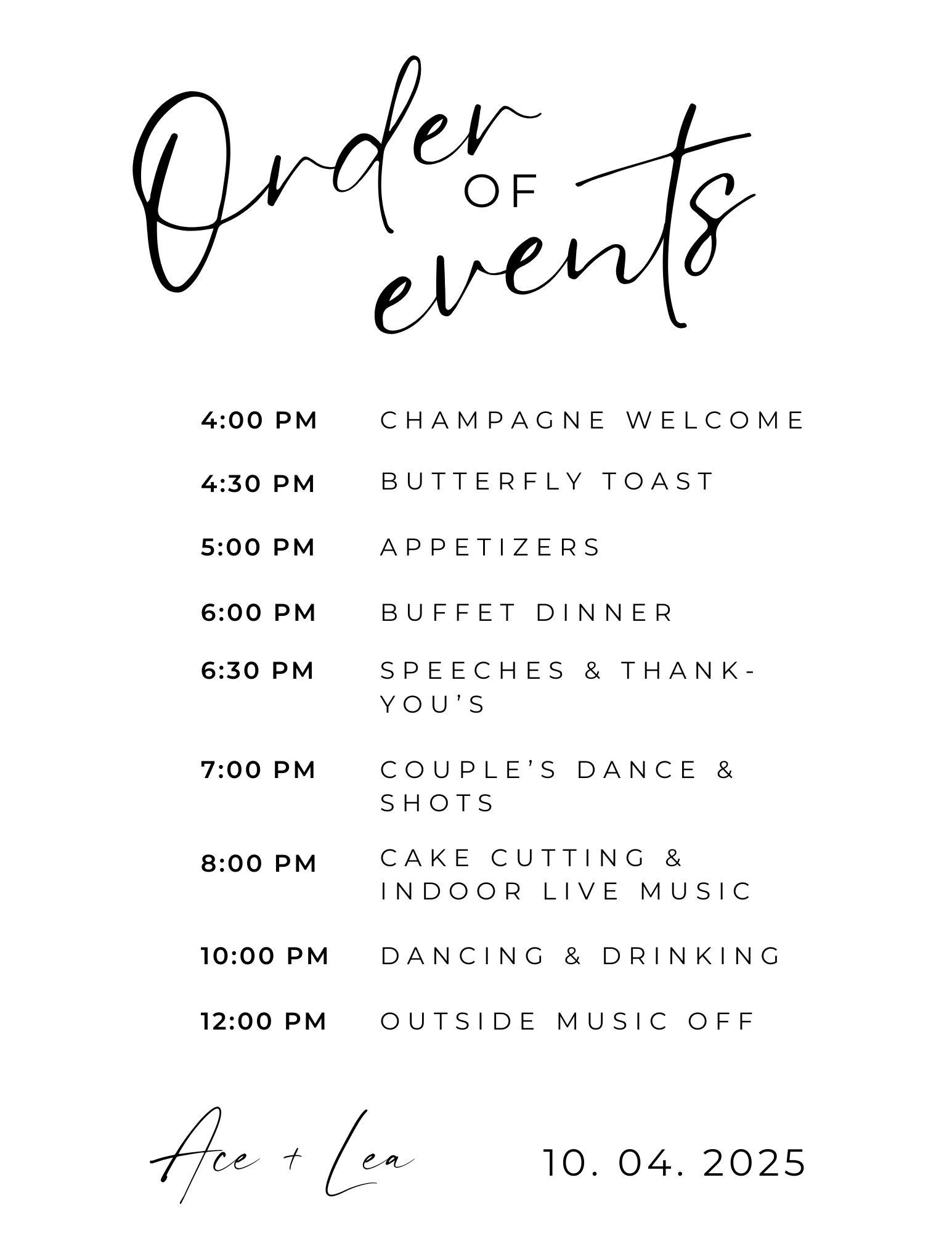 The Wedding Website of Ace Klimisch and Lea Klimisch