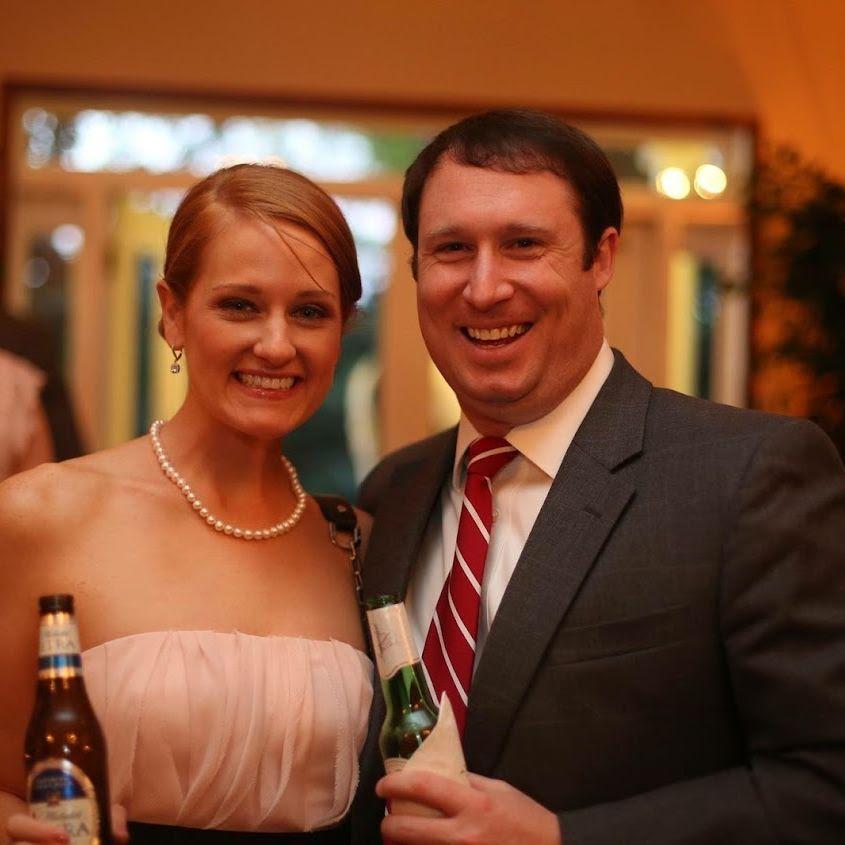 At Louisa and Chad's wedding <3