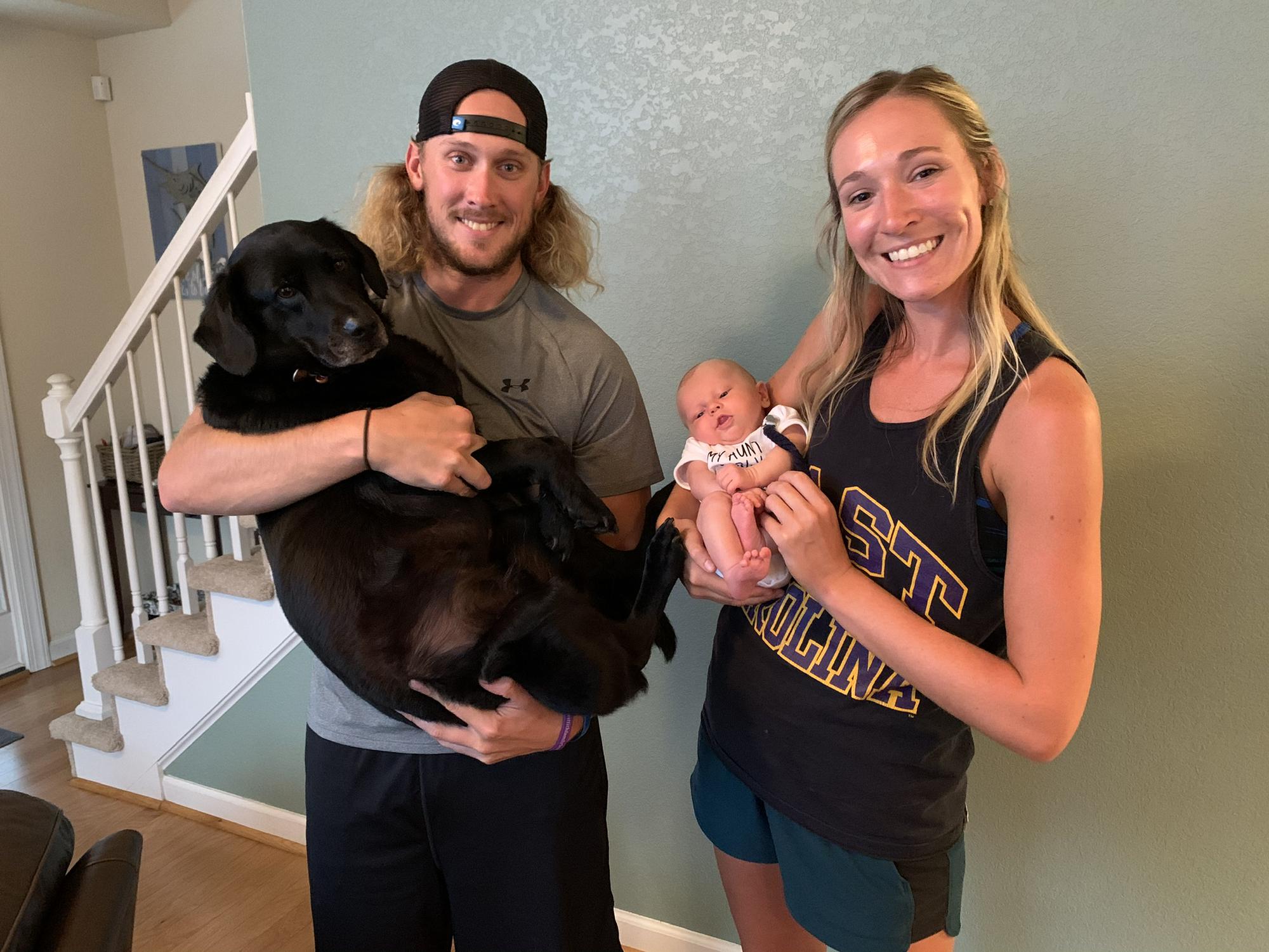 Our first time meeting Cooper! (And poor Max)
