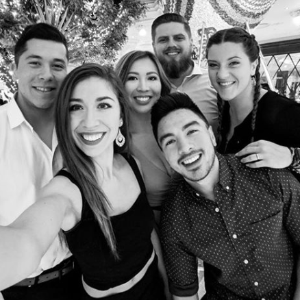First group trip to Vegas with our best friends (who would later become our wedding party).