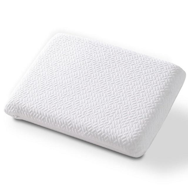 bigpawl Ultra Thin, Flat Pillow for Sleeping 2.75 Inch Height, Thin Memory Foam Pillow for Stomach Sleeper, Slim Bed Pillow for Side and Back Sleepers, Standard Size