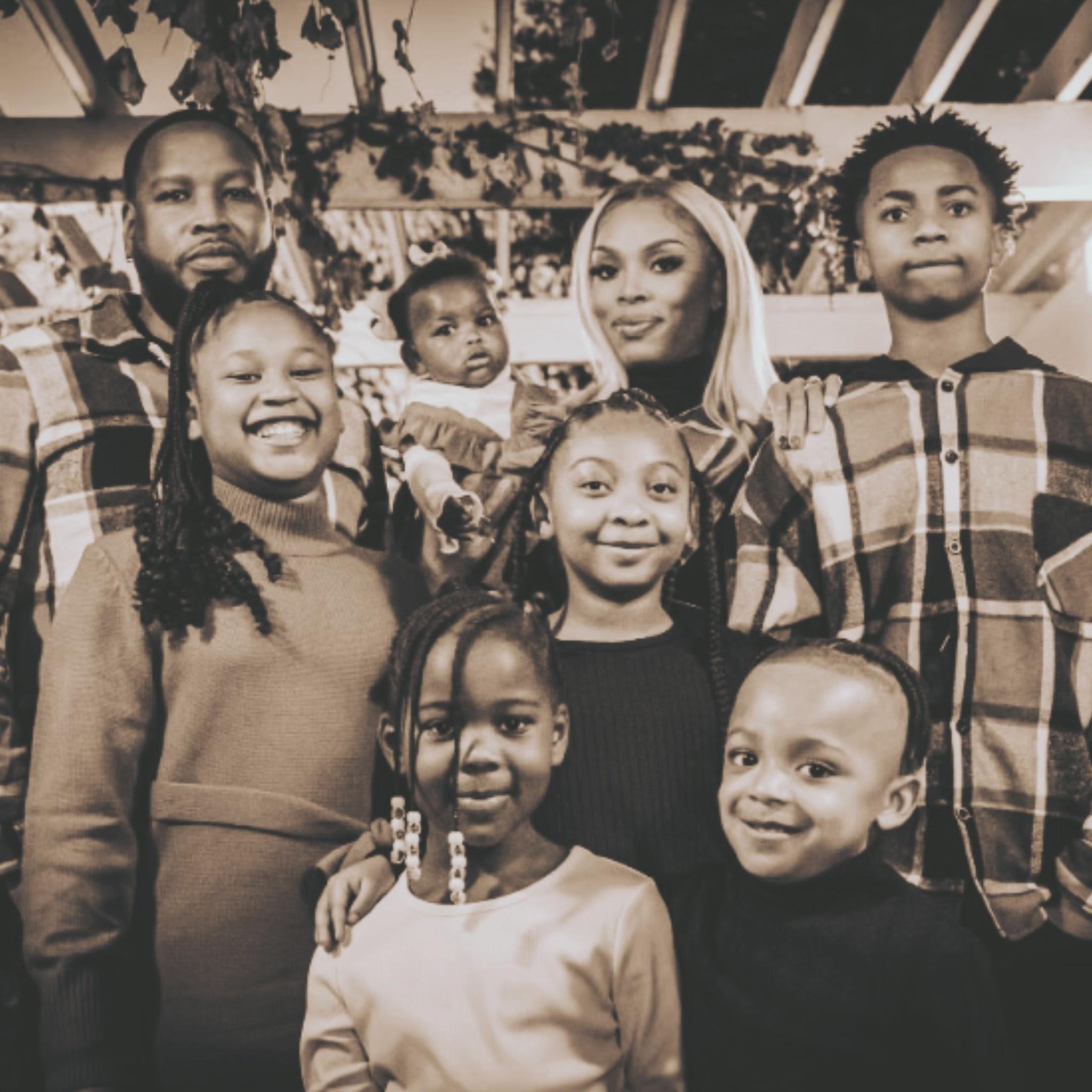 together we're crafting a new chapter, blending families with love.