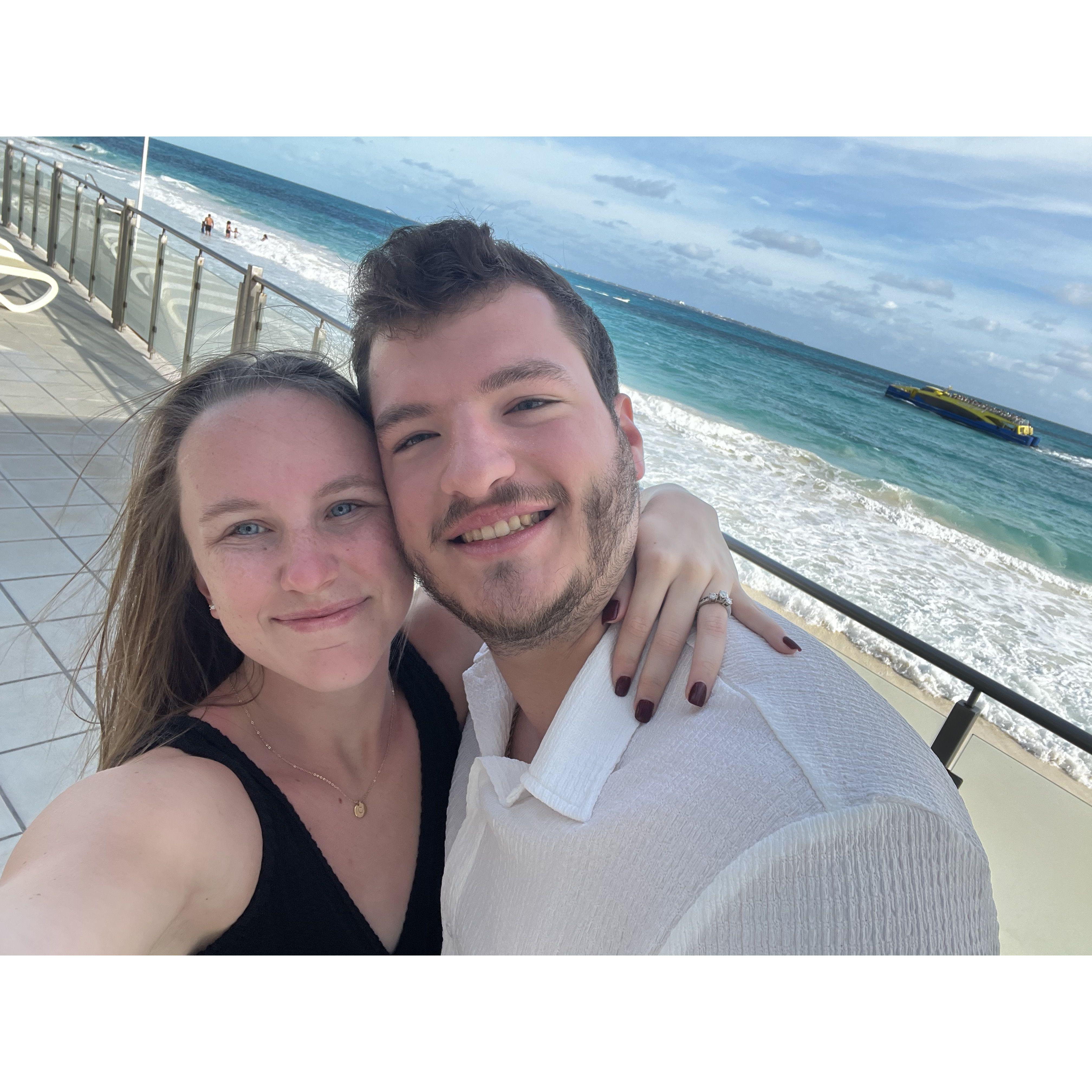 The Magneson and Olsons took a family trip to Cancun. So many smiles and laughs were shared