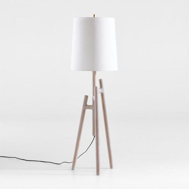 Lockeland Black Tripod Floor Lamp