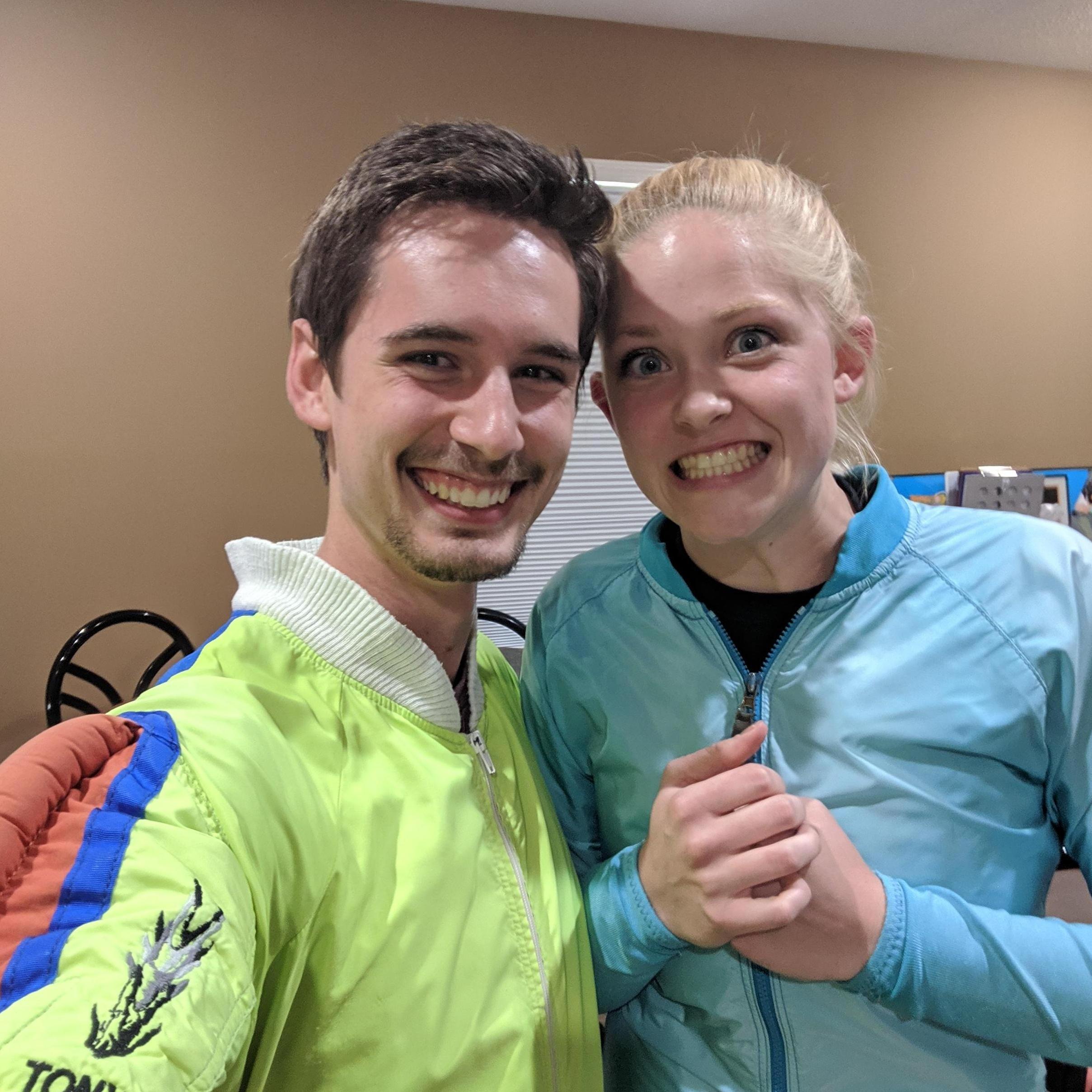 5 years of dating = Skydiving!!