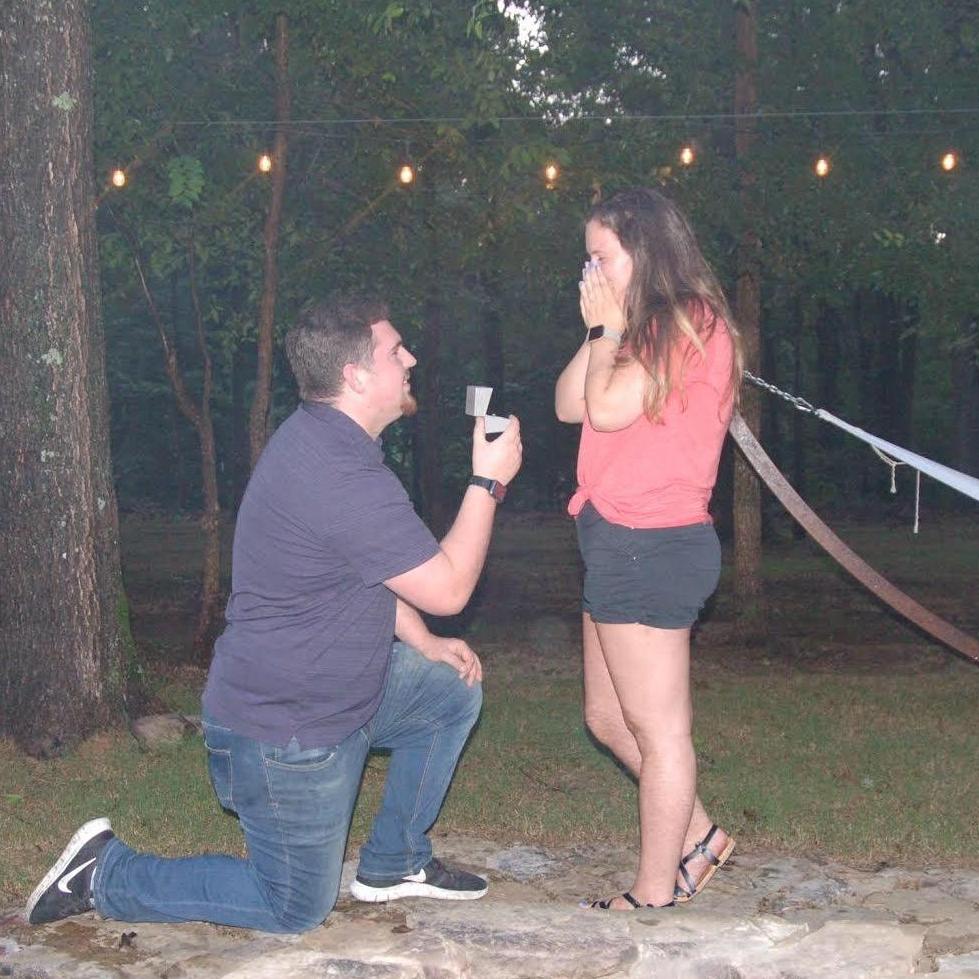 We got engaged! July 4th 2018