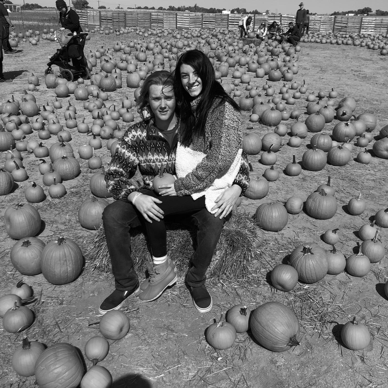 Our first pumpkin patch