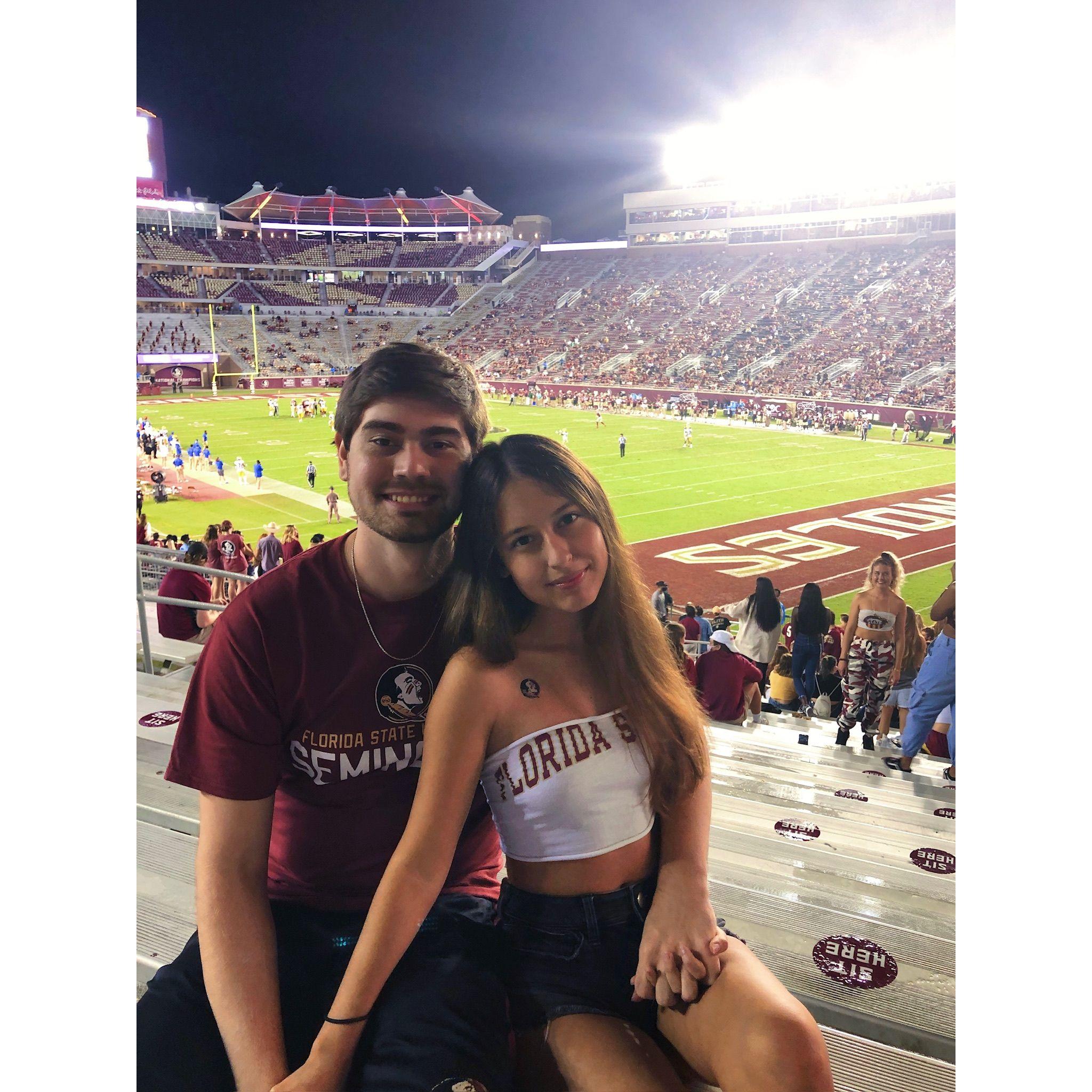 Our first FSU game together