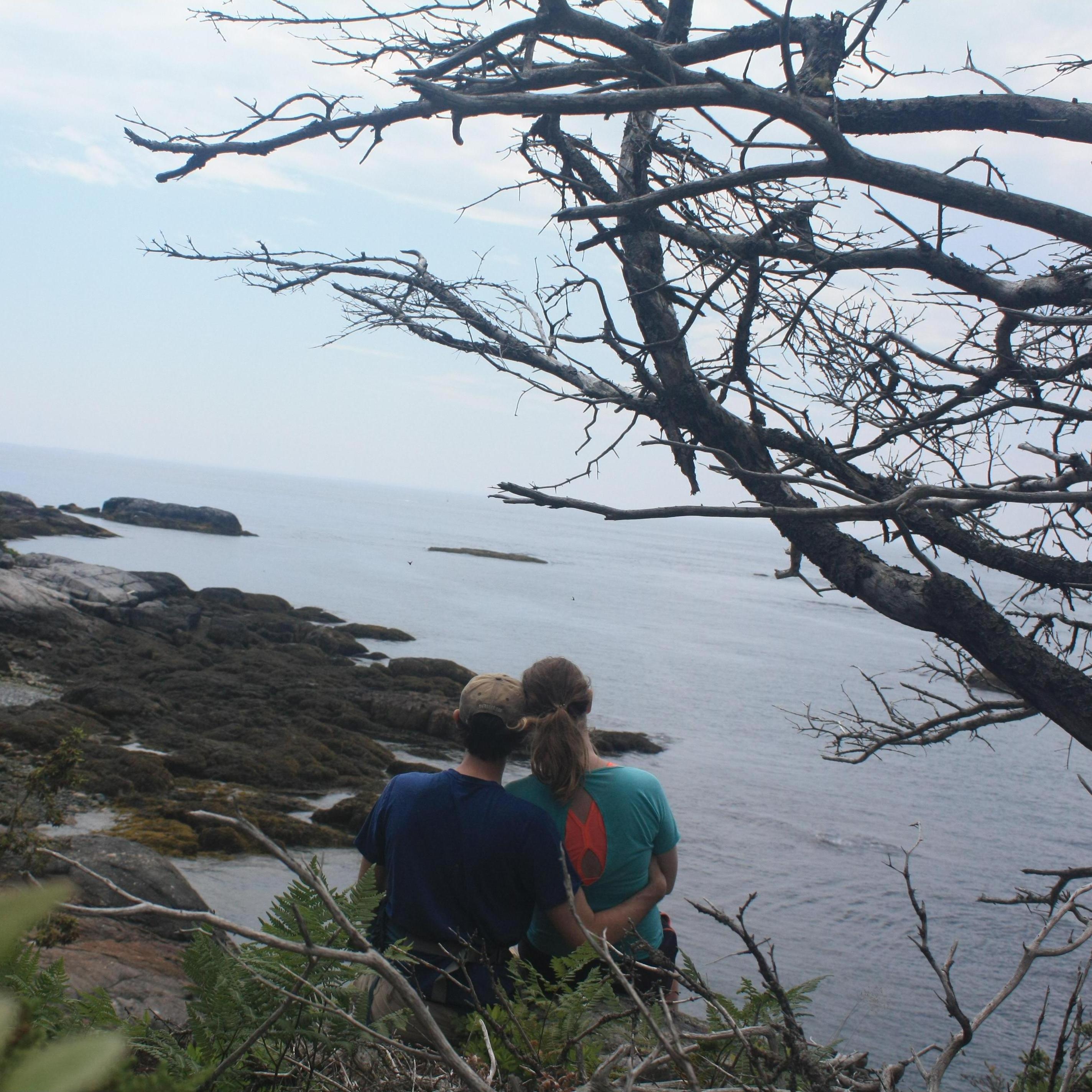 We lucked out and got one of the coveted camping sites at Isle au Haut. Only downside was the insane amount of mosquitoes!