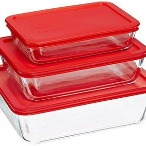 Pyrex Simply Store 6-pc Rectangular Set