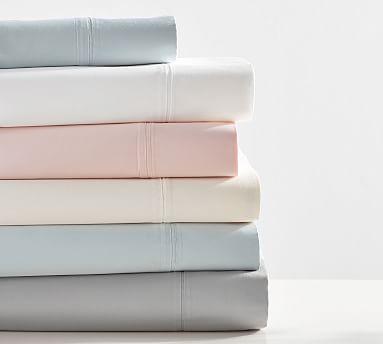 700-Thread-Count Cotton Sheet Set (Porcelain Blue)