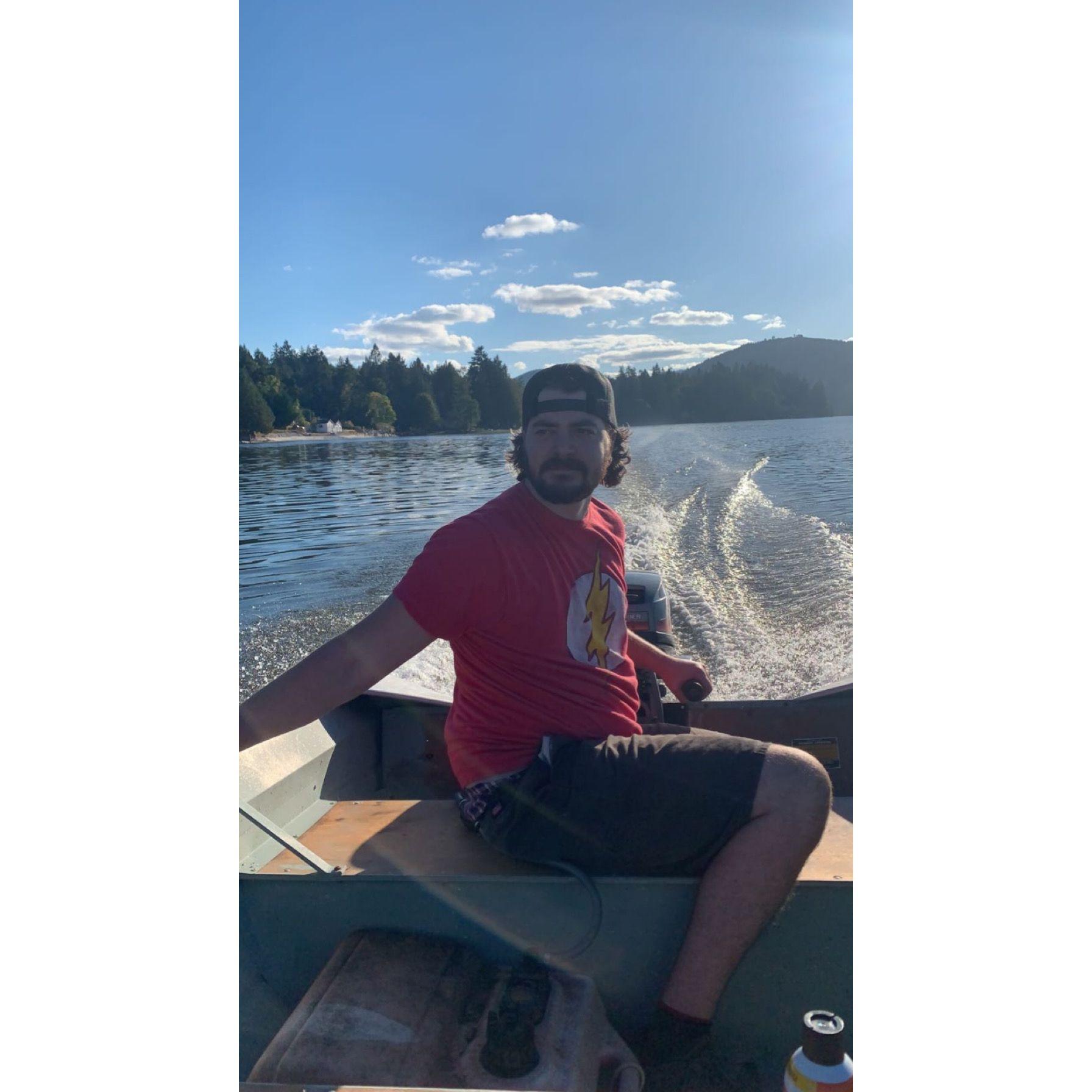 The Black Purr's maiden voyage