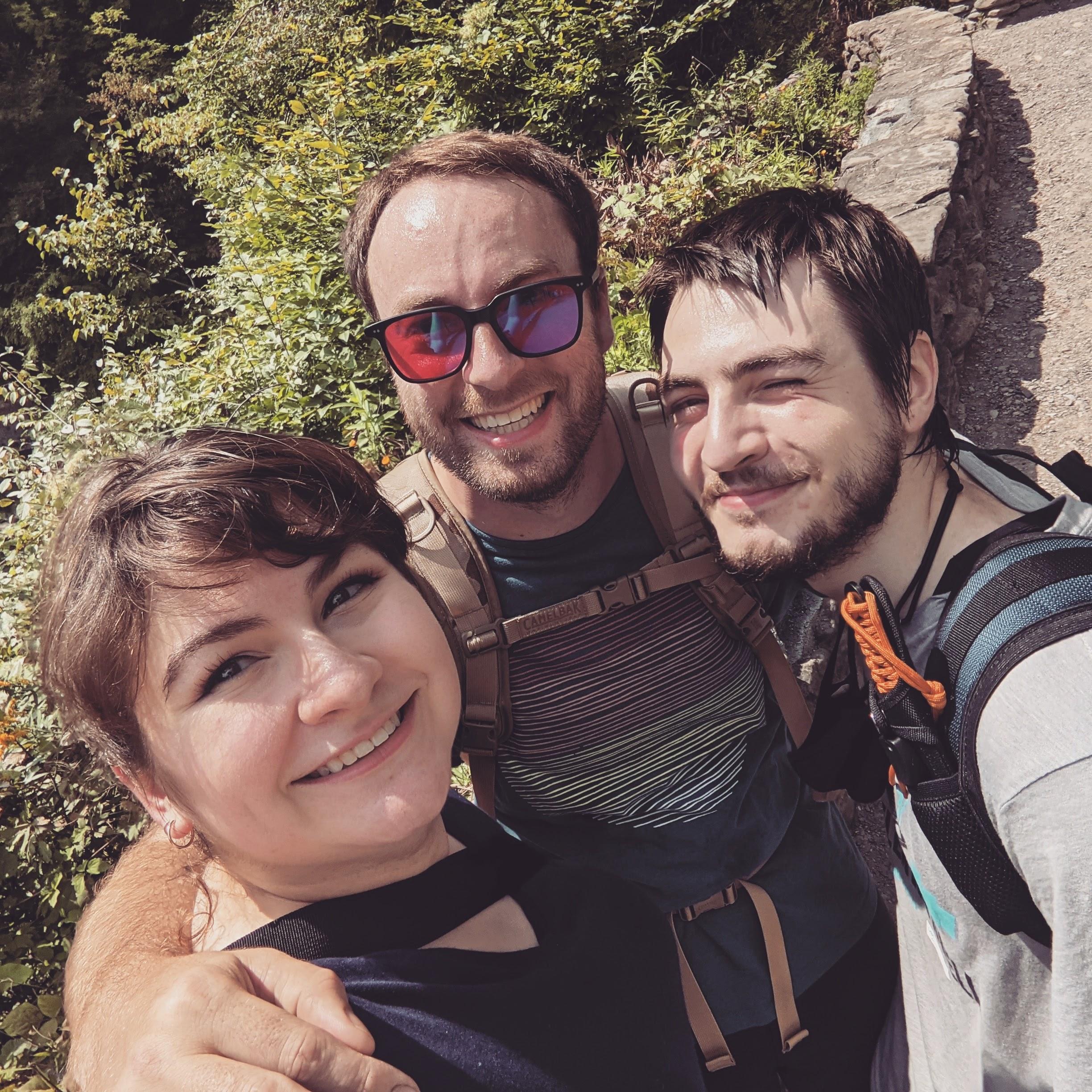 Taken right before Eric popped the question