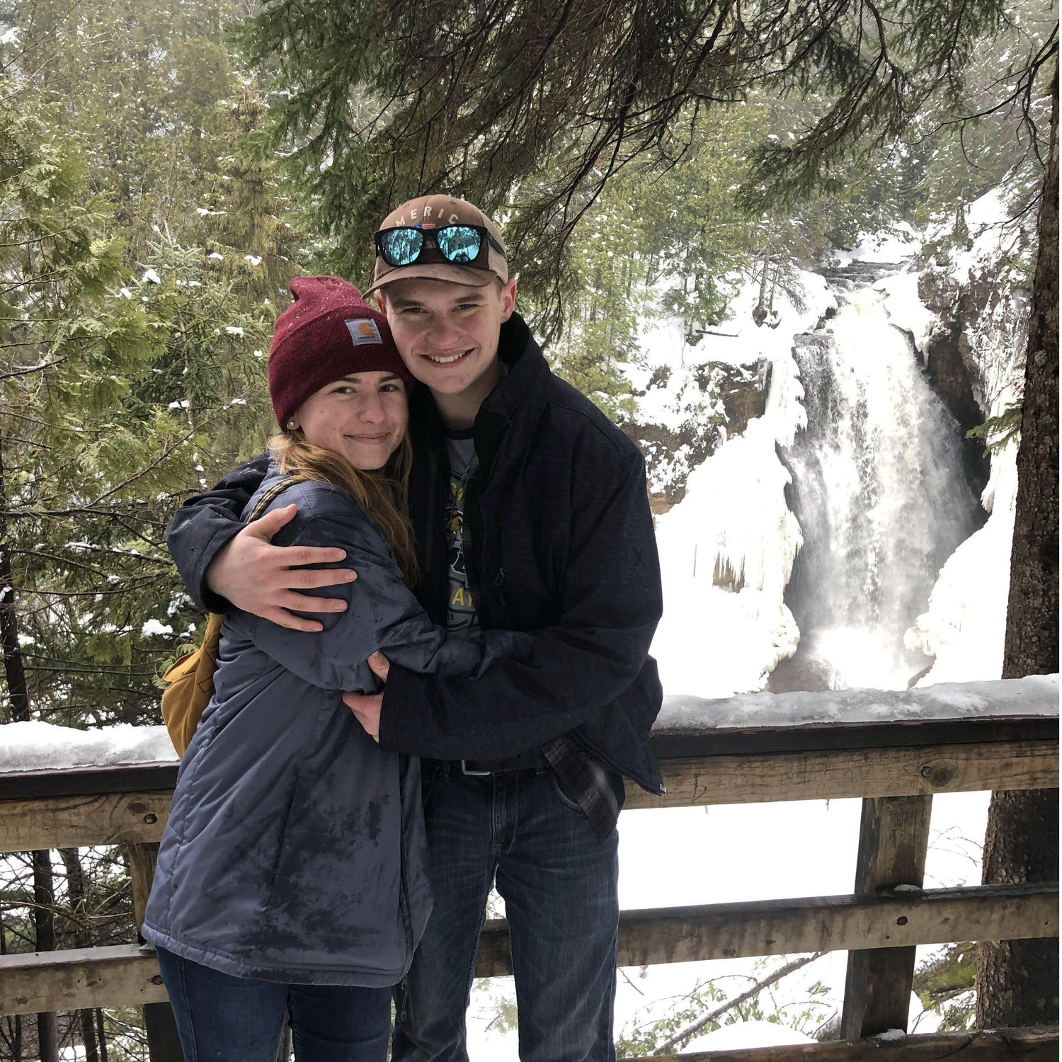Our first picture together