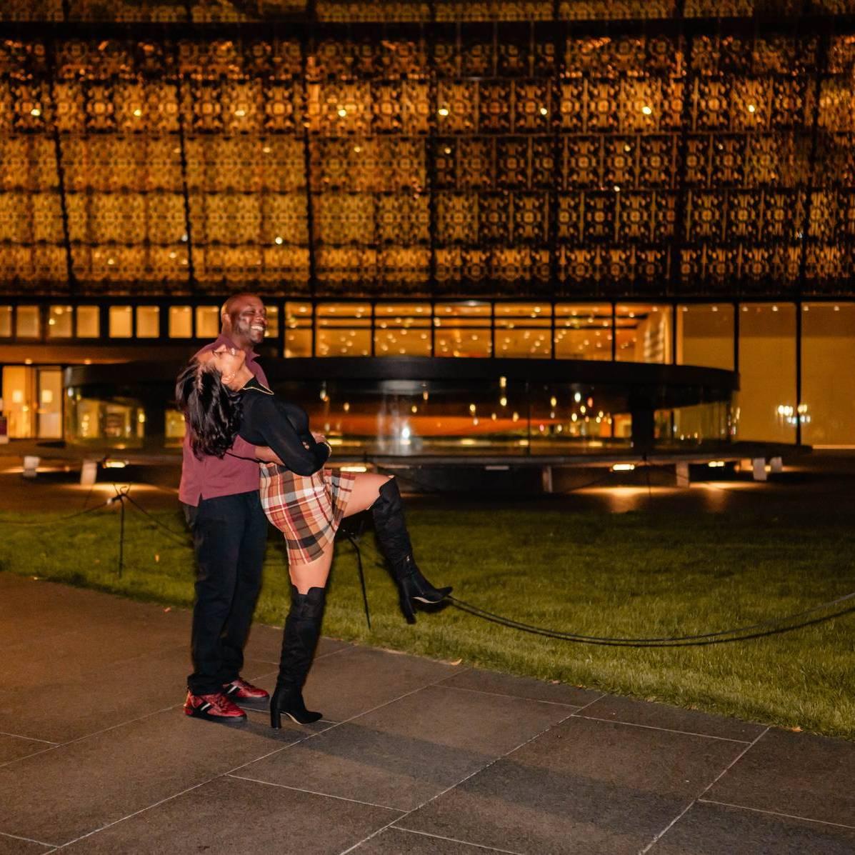 Dancing at the African American History museum