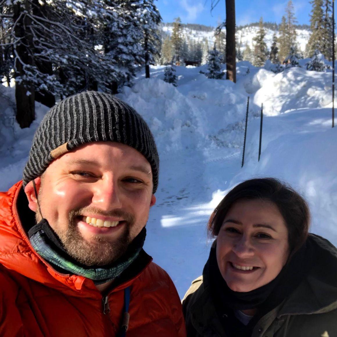 Big Bear in the snow!