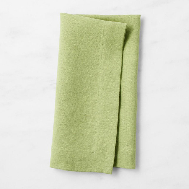 Signature Linen Napkins, Set of 8, Pistachio