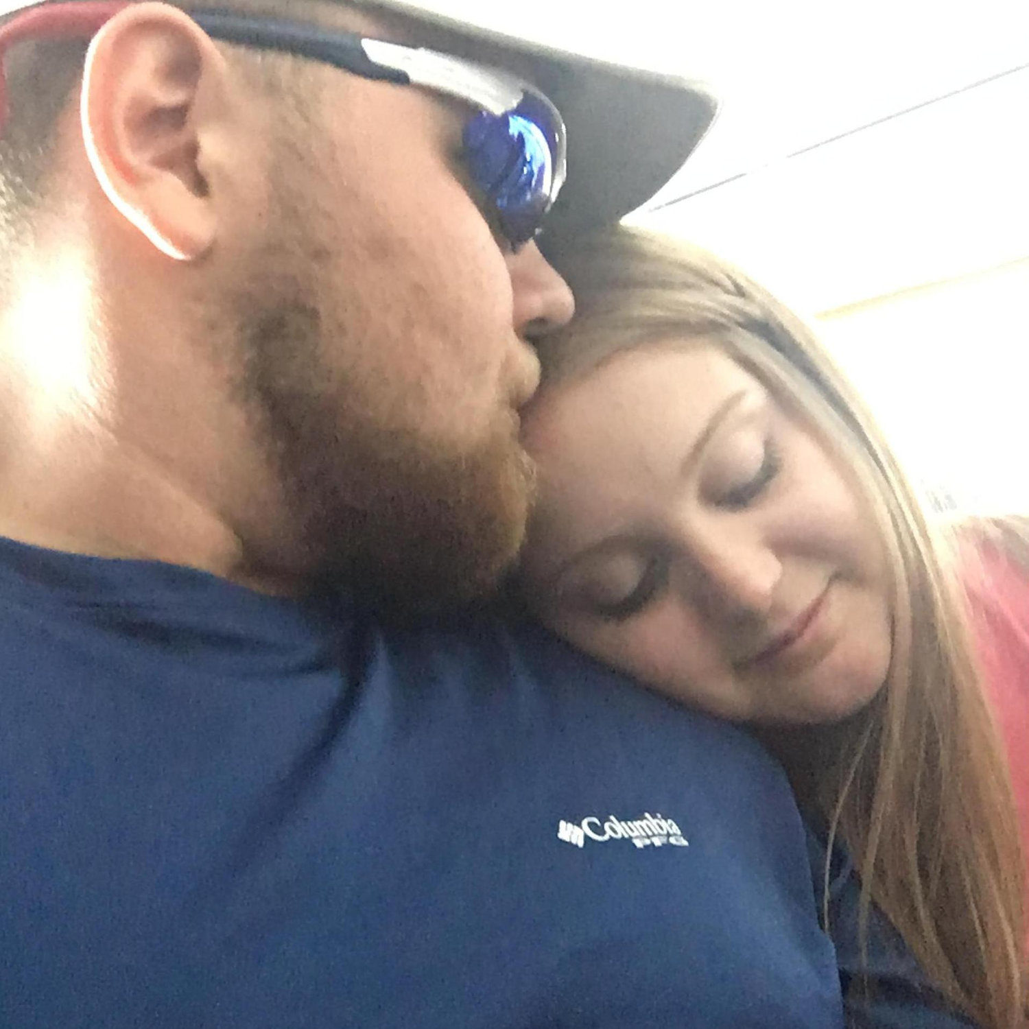 Austin's first time flying.