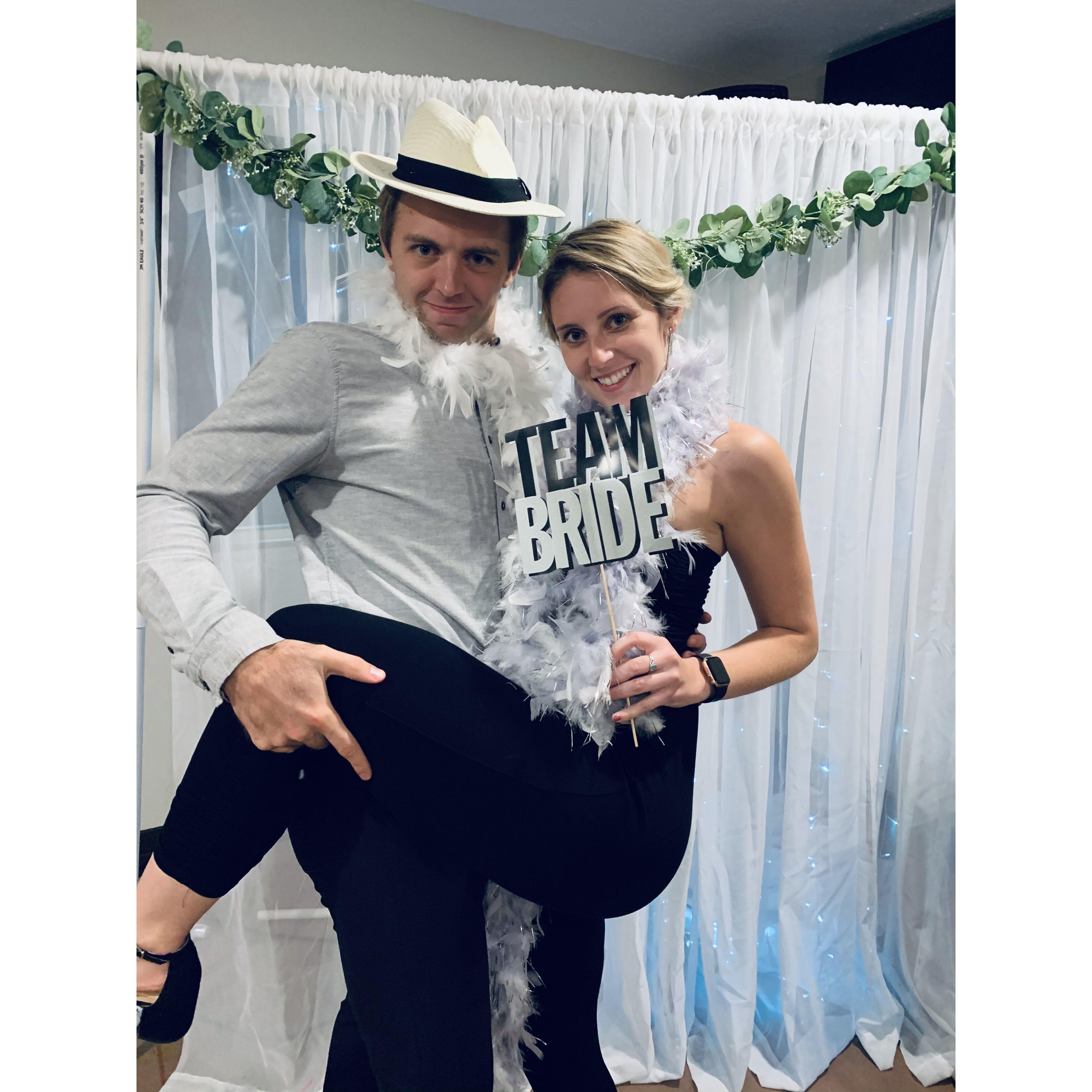 Another fun Photo Booth at the Babcock wedding!