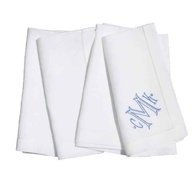 Lettermade custom linen dinner napkins, set of 6