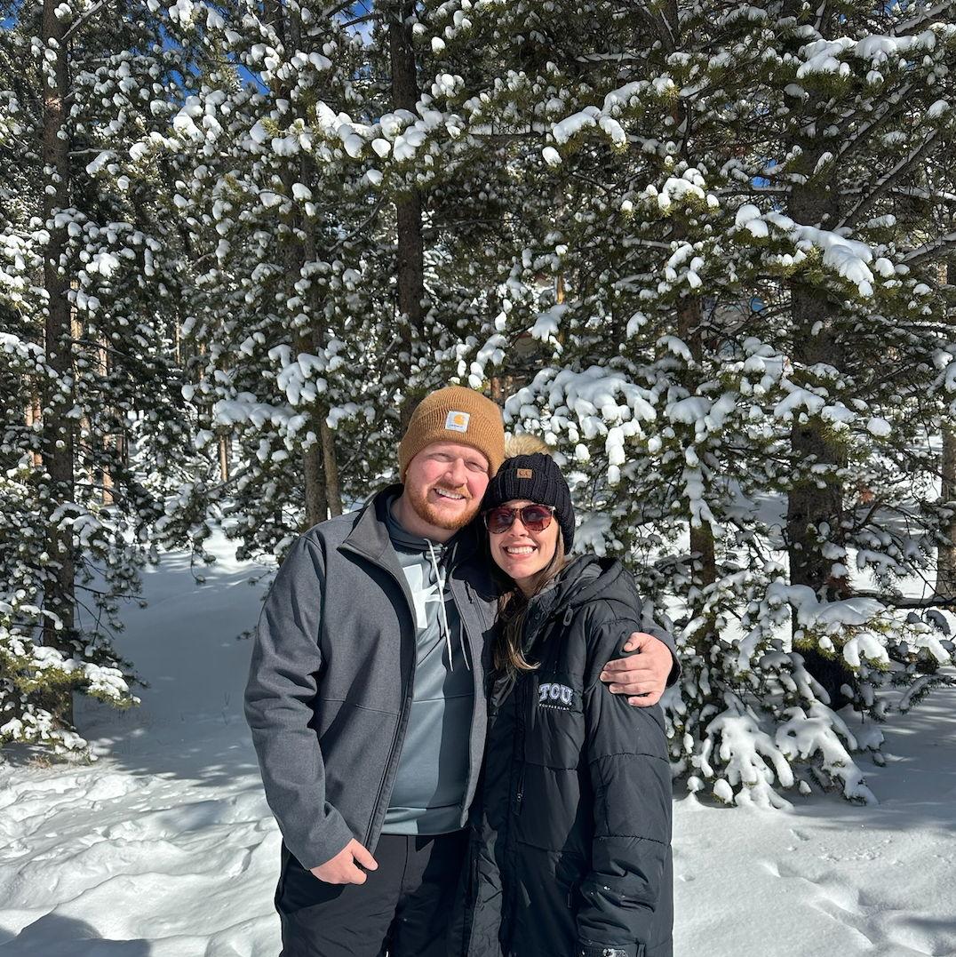 Elena's first time on the annual ski trip