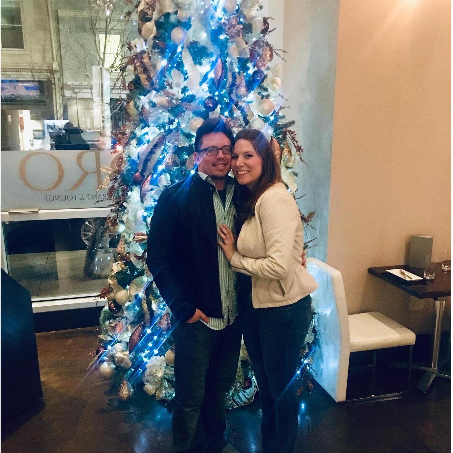 The night she said yes!!!