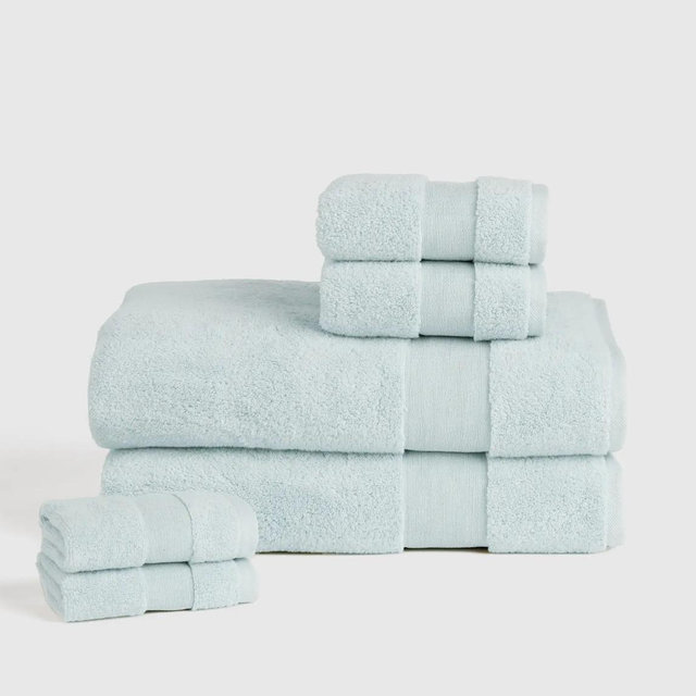 Turkish Classic Bath Sheet Bundle in Mist