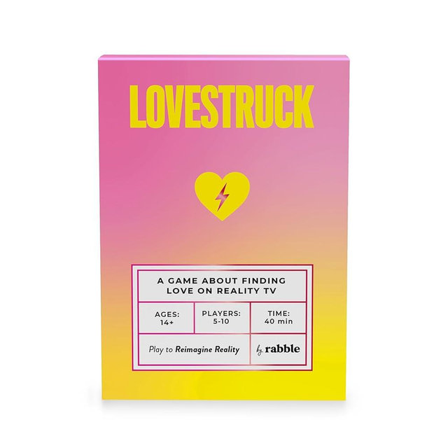 Lovestruck - Reality TV Party Game | 5-10 Players, Large Group, Social Deduction, Hidden Roles & Bluffing, Party Game for Adults, Bridal Shower and Bachelorette Party Games