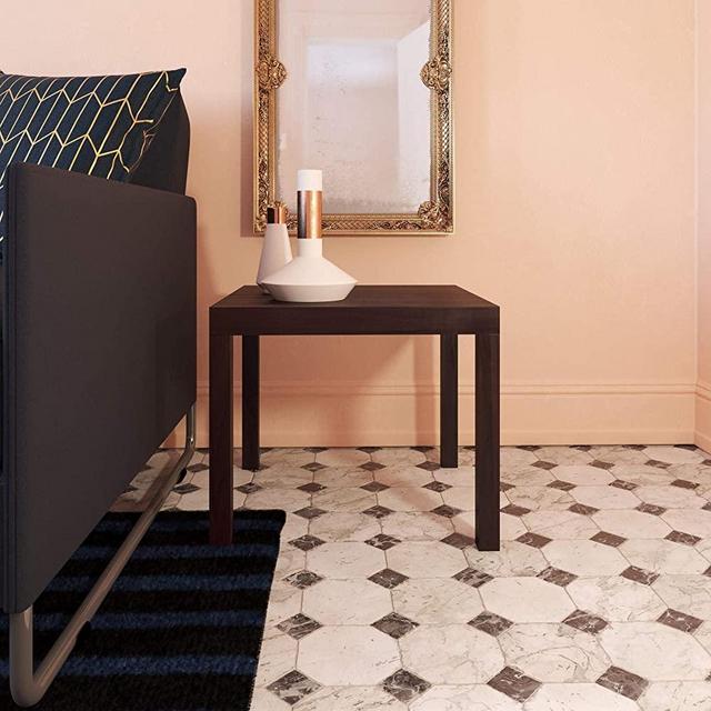 Ameriwood Home Parsons Modern End Table, Espresso