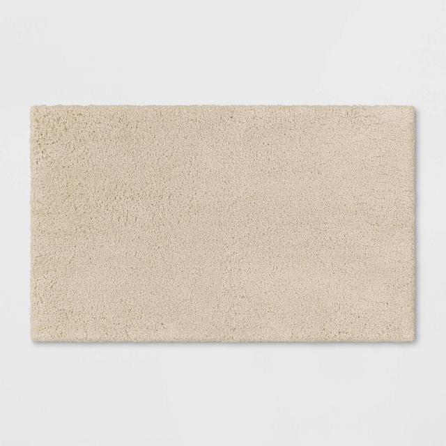 21"x34" Bath Rug Light Taupe - Threshold Signature™