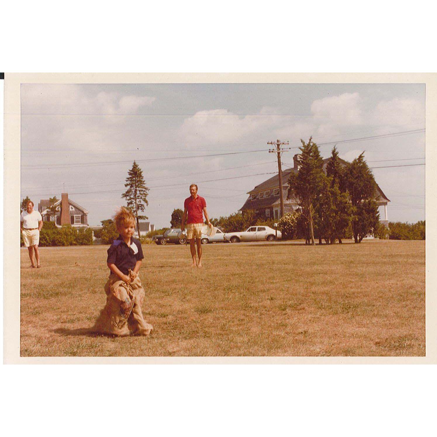 Uncle Jack crushing it at the Salters Point Olympics
