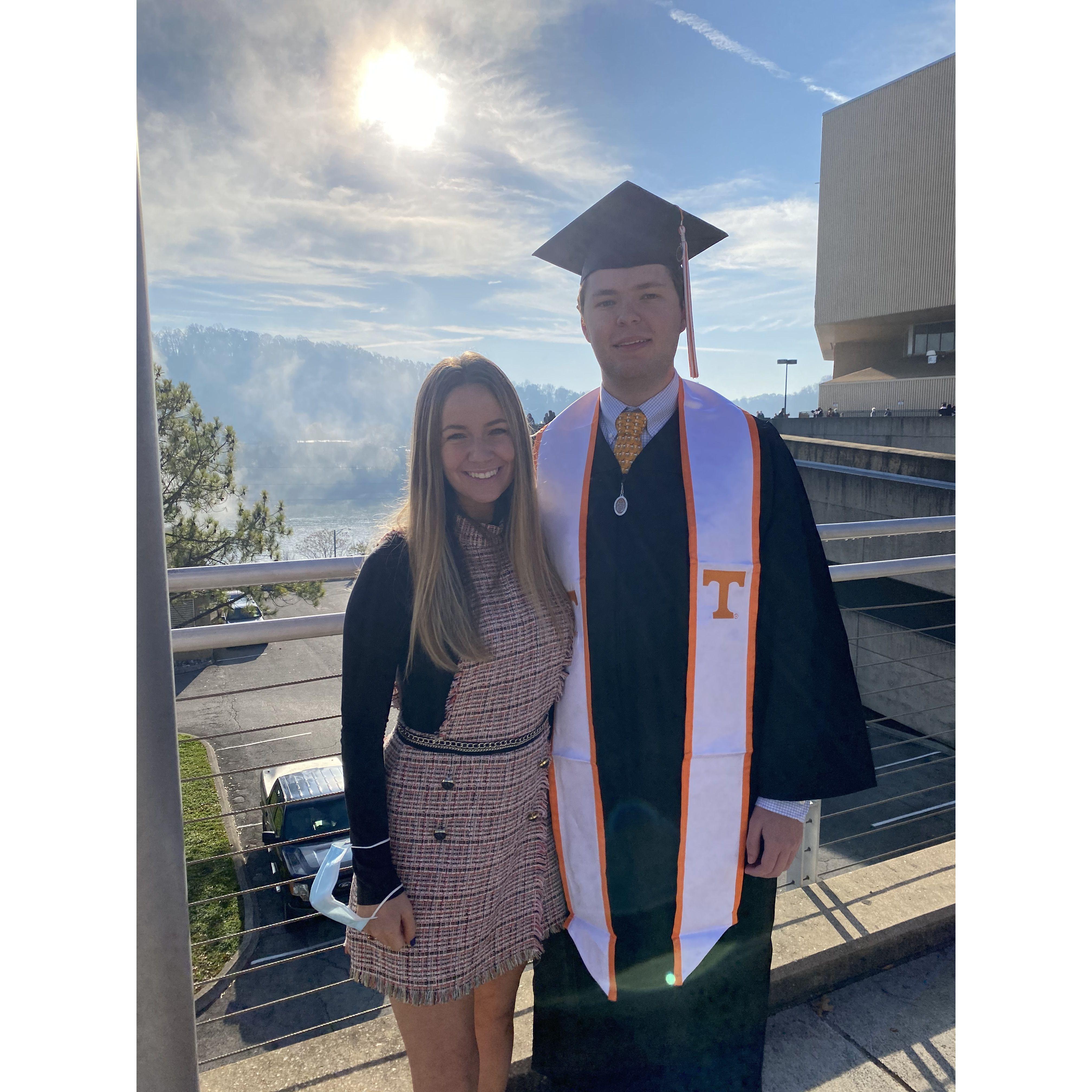 Fletchers graduation, December 2020